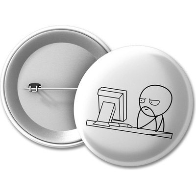 MemeMerch placka Computer Guy