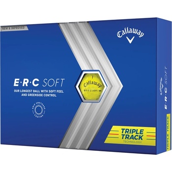 Callaway ERC Soft Triple Track žlté 3 x 3 ks