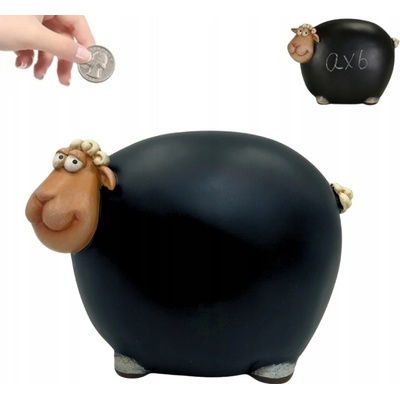 Pokladnička Ovečka Křídová Velká - Barva Tabulová - Dárek