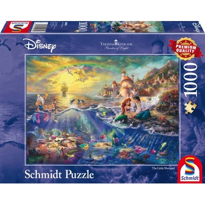 Schmidt Kinkade Disney Arielle 1000 dielov