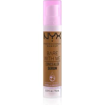 NYX Cosmetics Bare With Me Concealer Serum овлажняващ коректор 2 в 1 цвят 10 Camel 9, 6ml