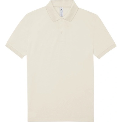B&C polokošile B&C My Polo 180 piqué krátký rukáv COT-01U42404701 bílé špinavé