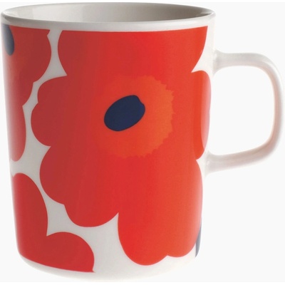 Marimekko Hrnek Oiva Unikko červený 0,25l – Hledejceny.cz