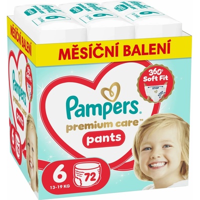 Pampers Premium Care Pants 6 72 ks