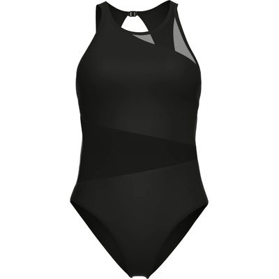arena Дамски бански костюм Arena Women's Mesh Angle Swimsuit Vent Back B Swimsuit - Black - размер 46 (EU) (150-5760-0117)