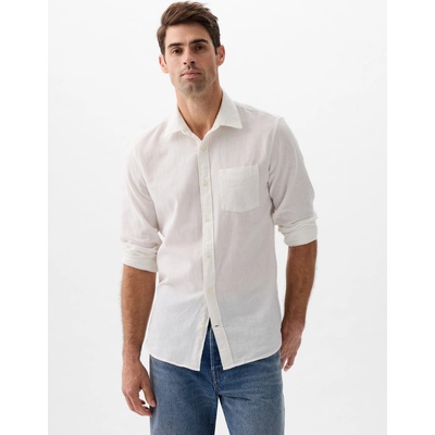 GAP Риза от лленобленда Standard Fit GAP GAP | Byal | МЪЖЕ | M