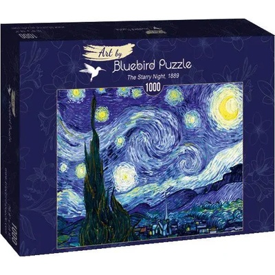 Bluebird Puzzle - Puzzle Vincent Van Gogh - The Starry Night, 1889 - 1 000 piese