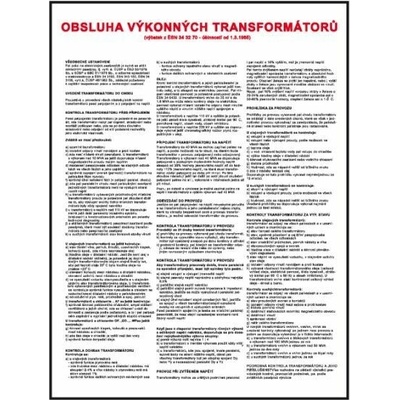 Obsluha výkonových transformátorů, Plast A3