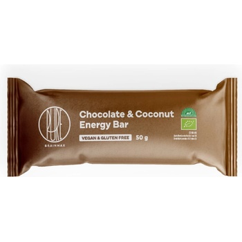 BrainMax Pure Pure®® Energy Bar, Chocolate & Coconut, BIO, 50 g