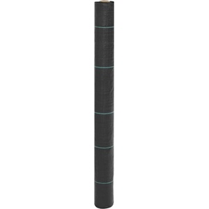 vidaXL Мембрана против плевели, черна, 1x50 м, PP (4005181)