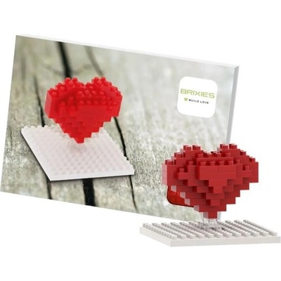 BRIXIES Postcard Heart