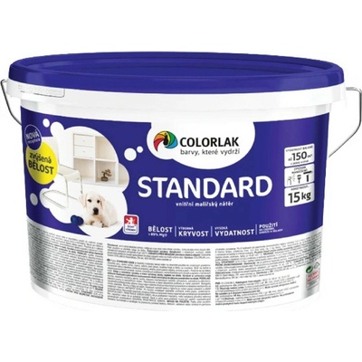 Colorlak V2006 STANDARD interiérová maliarsk farba - Biela, 15kg