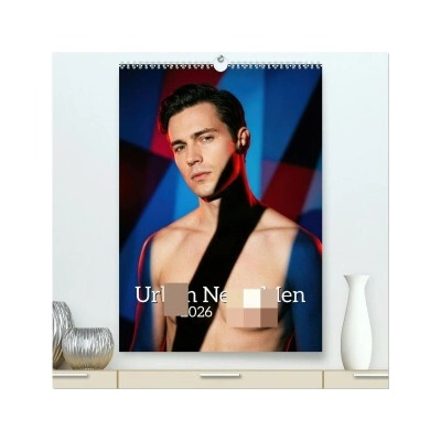 Urban Neon Men hochwertiger Premium Wand DIN A2 hoch, Kunstdruck in Hochglanz 2027
