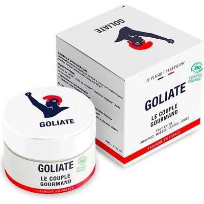 The Gourmet Couple BIO jedlý masážny a lubrikačný olej 2v1 s orechovou vôňou a chuťou 50 ml