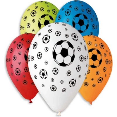 Gemar nafukovací balónik s potlačou futbalovej lopty 30 cm