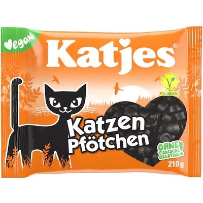Katjes Katzen Pfötchen 210 g