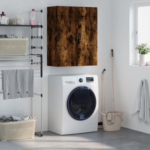 vidaXL Стенен шкаф опушен дъб 69, 5x34x90 см (828425)