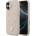 GUESS Гръб Guess PU Leather Triangle Logo MagSafe Case за iPhone 17 - Розов