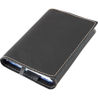 Obal A6 variabilní Zápisník Černá vzorovaná – Zboží Dáma