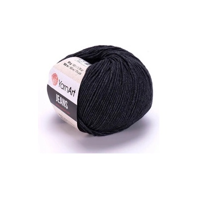 YarnArt Jeans 28 - antracitová