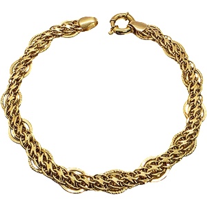 VipGold Златна дамска синджирна гривнa 5.92 гр (GRS012)