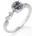 Silenti Jewelry Сребърен пръстен "Възхвала" - 8 - 57мм (18.1мм диам. )