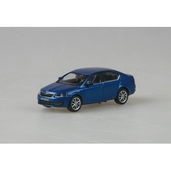 Abrex Škoda Octavia III 2012 Race Metalíza Modrá 1:43