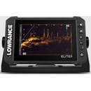 LOWRANCE Elite-7 Ti Total Scan so sondou sonar + akumulátor + nabíjačka