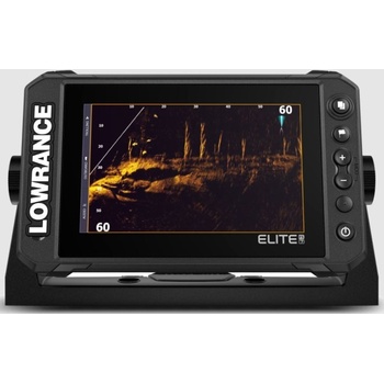 LOWRANCE Elite-7 Ti Total Scan so sondou sonar + akumulátor + nabíjačka