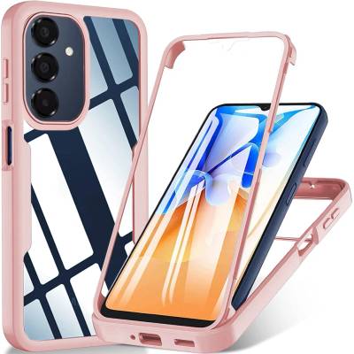 Techsuit Калъф за Samsung Galaxy A16 4G / A16 5G / A17 5G - ColorVerse 360 Series + Скрийн протектор - Розов