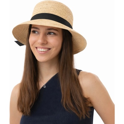 Fiebig Headwear since 1903 Dámský panamský klobouk se širokou krempou