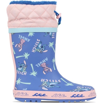 Character Детски гумени ботуши Character Character Cuff Wellies Unisex Kids - Lilo and Stitch