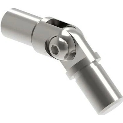 Hahn Steel Kloubové spoje (od -90° do + 90°) pro O16 mm, AISI 304 - brus