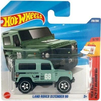 Mattel Hot Wheels Land Rover Defender 90 zelený