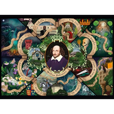 Gibsons - Puzzle Shakespeare - 1 000 piese