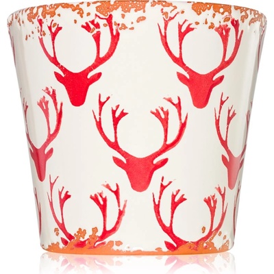 Wax Design Deer Red ароматна свещ 14 см