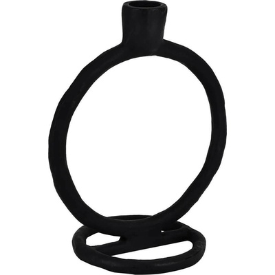 EGLO Svícen NUMAZU hliníkový černý D:15,5cm Š:10cm V:19cm ruční výroba