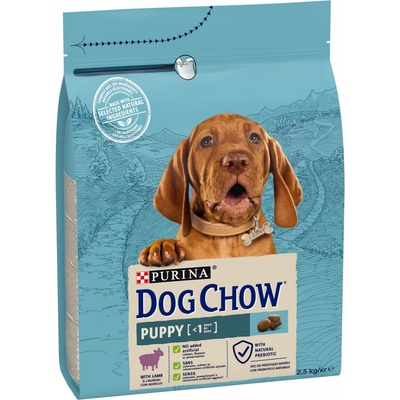 Dog chow puppy Lamb & Rice 2,5 kg