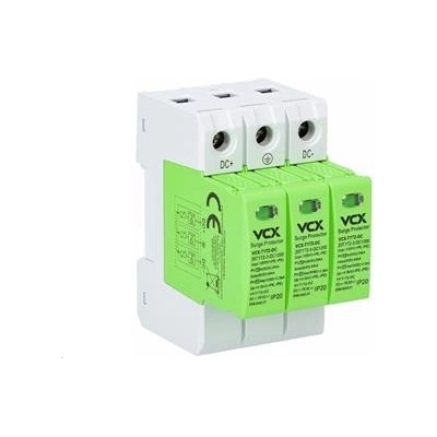 VCX DC přepěťová ochrana třída T1T2 (B+C) 3P 1200V 12.5kA GREEN