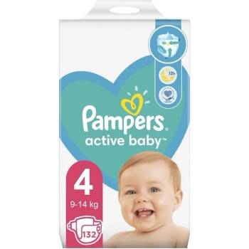 Pampers Макси gpp, пелени, №4, 132бр (95024-24)