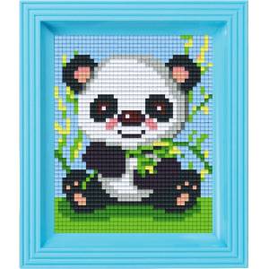 Pixelhobby Мозайка с рамка и пиксели Classic, Pixelhobby - Панда (31220)