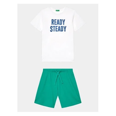 United Colors Of Benetton Комплект тишърт и панталонки 3096CK006 Цветен Regular Fit (3096CK006)