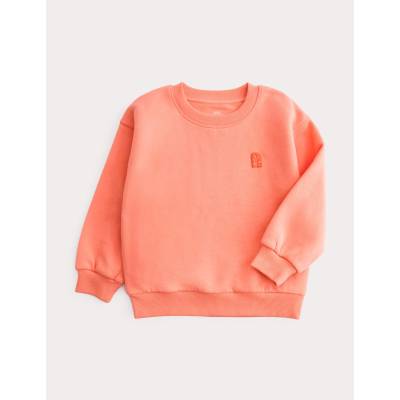 Marks & Spencer Суитшърт с висок процент памук и графика от листа (2-8 години) Marks & Spencer оранжев Marks & Spencer | Oranzhev | Момчешки | 3-4 години