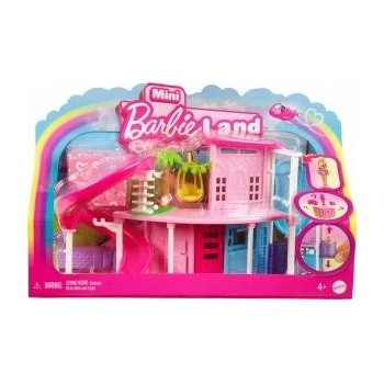 Mattel Mini Barbie Land Dollhouse + Doll and Pet + Accessories ZA6039 C