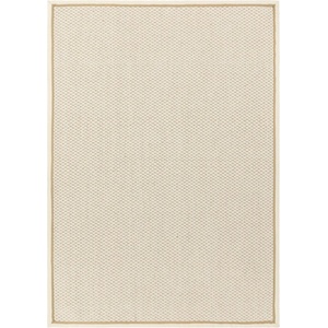 Asiatic Carpets Кремав двустранен ръчно изработен килим със смес от вълна 80x160 cm Korra Double Loop - Asiatic Carpets (KORR120170DLCR)