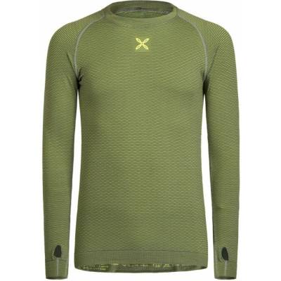 Montura Seamless Warm Maglia termo tričko piombo verde foglia