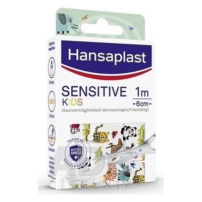 BEIERSDORF AG Hansaplast SENSITIVE KIDS Zvieratká 1 ks