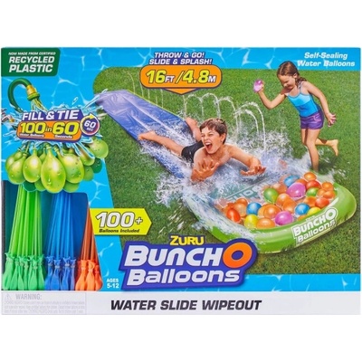 Bunch O Balloons šmýkačka 1-dráhová s balónmi