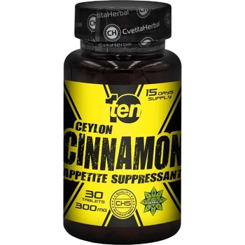 Cvetita Herbal 10/ten Ceylon Cinnamon, 300 mg, 30 таблетки, Cvetita Herbal
