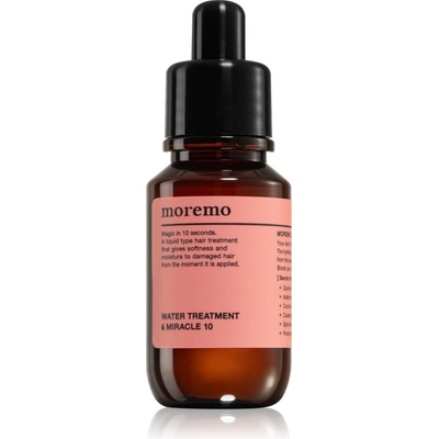 Moremo Water Treatment Miracle 10 интензивно регенериращ серум за увредена и крехка коса 30ml